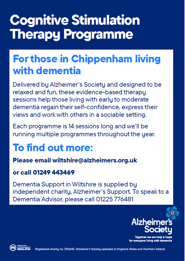 Alzheimer's Society poster